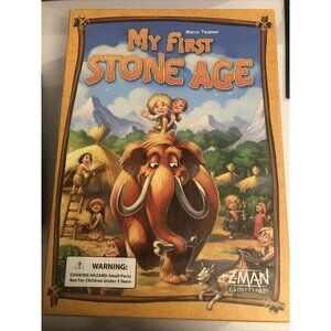My First Stone Age Board Game 2016 Zman Games